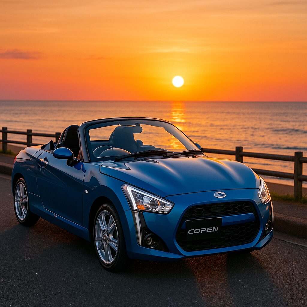 ダイハツコペン最高速度は何km？初代と2代目の違いとは